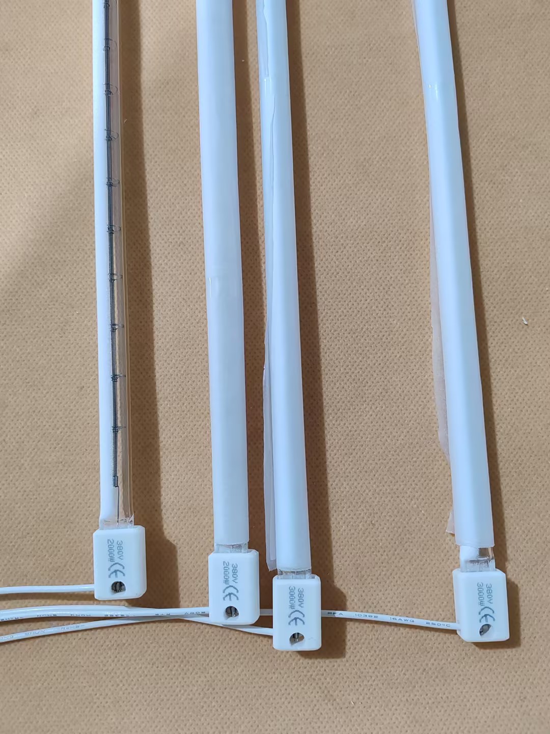 Technical Specifications and Application of 1550W Halogen Infrared Heating Lamps
