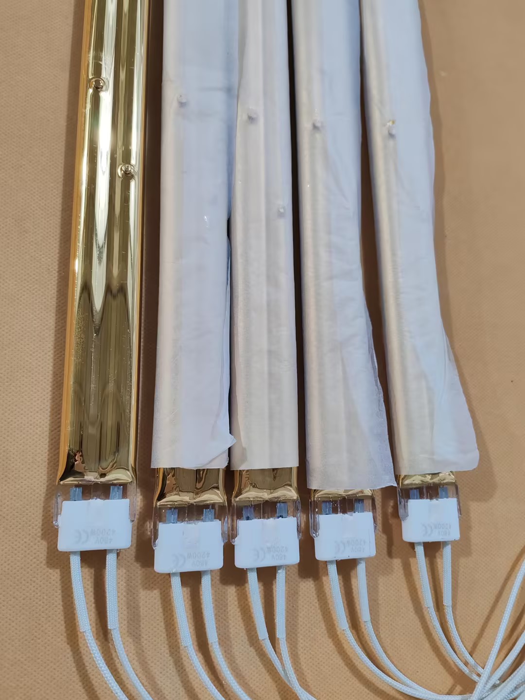 halogen heating lamp for blow moulding machine