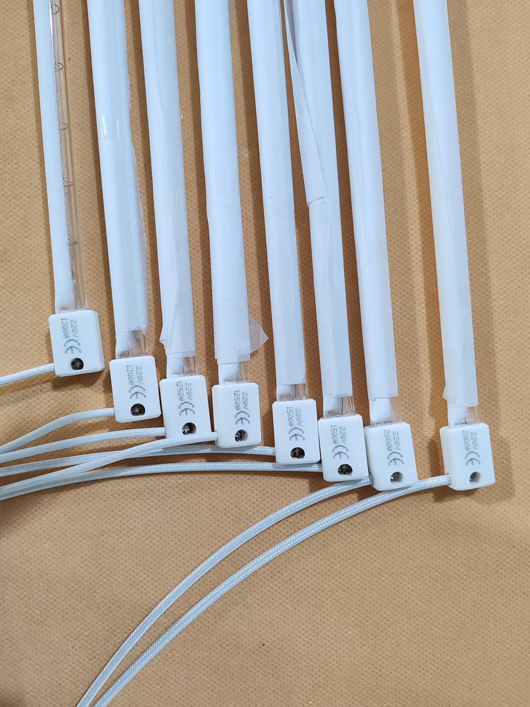 Technical Specifications and Application of 220V 1000W Halogen Infrared Heating Lamps