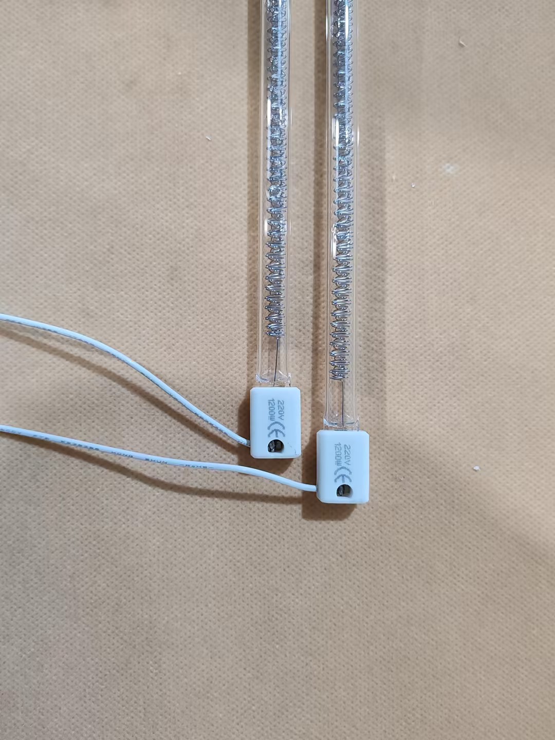 650mm 240v 1500w halogen infrared heat lamps for bottle blowing