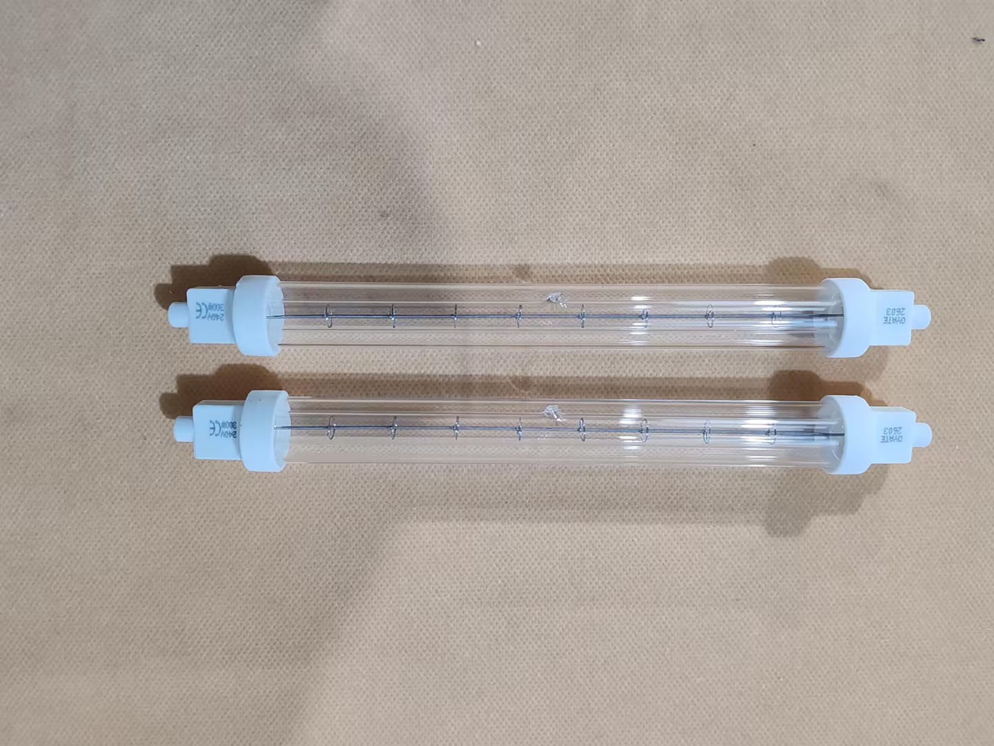 infrared halogen heater lamp for table