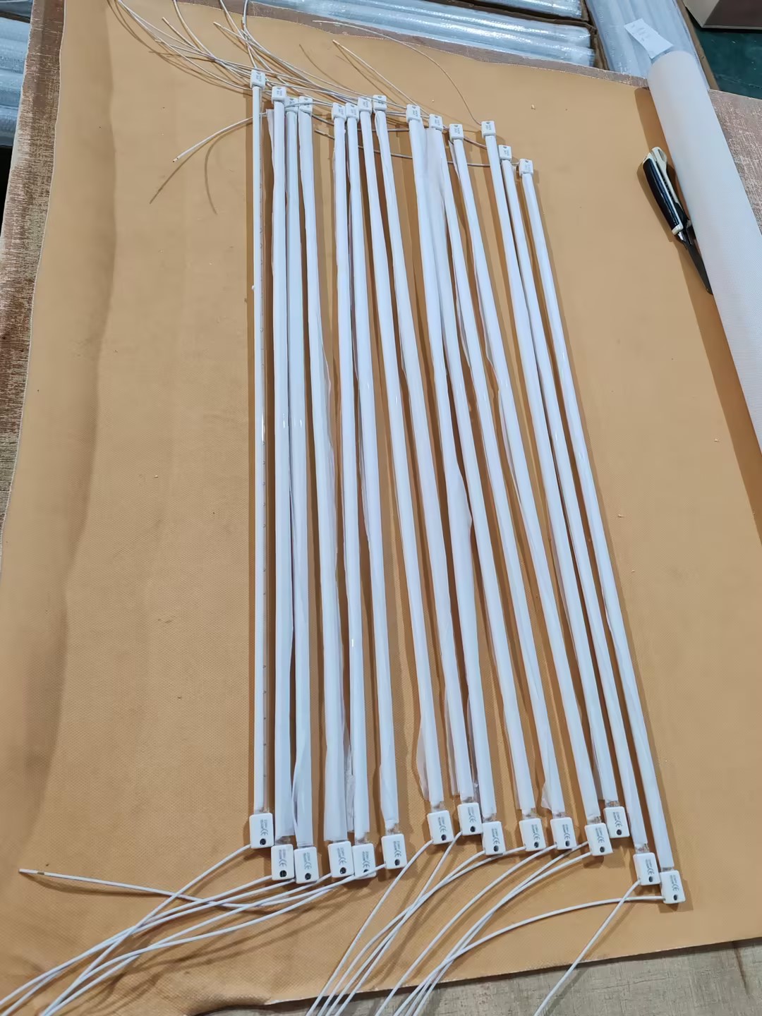 1100mm 220v 2000w Quartz IR Halogen Heating Element