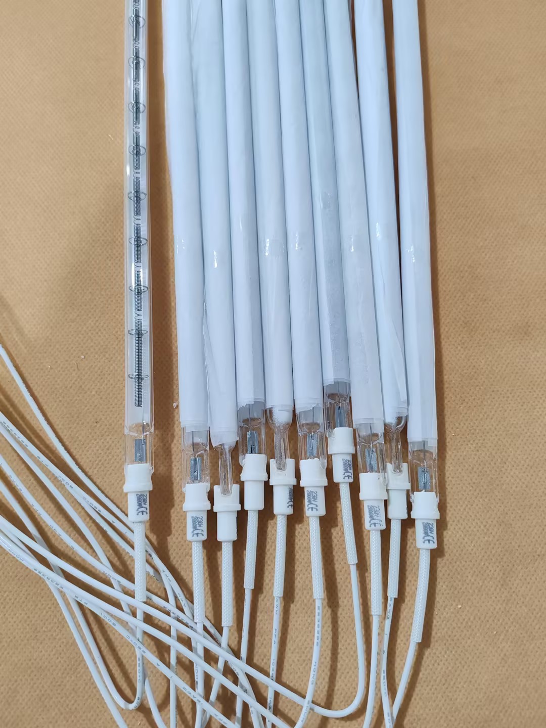 610mm 380v 2000w Infrared Halogen Heater Parts