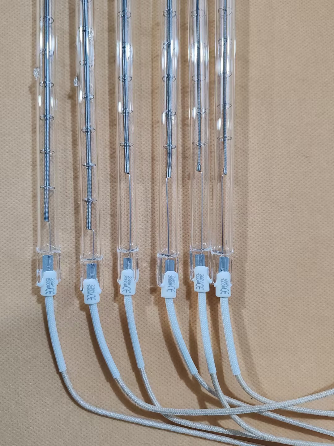 halogen heat bulb for printing industry