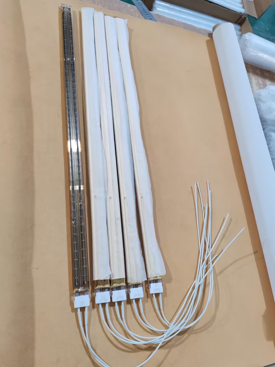 1500w/1600w halogen ir heat lamp for printing machine